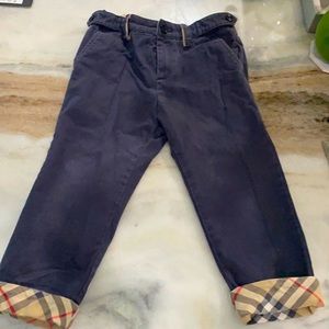 Burberry Navy blue pants